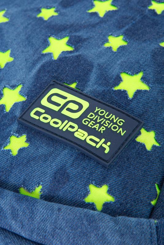 PLECAK MŁODZ. CP DART - DENIM YELLOW STARS