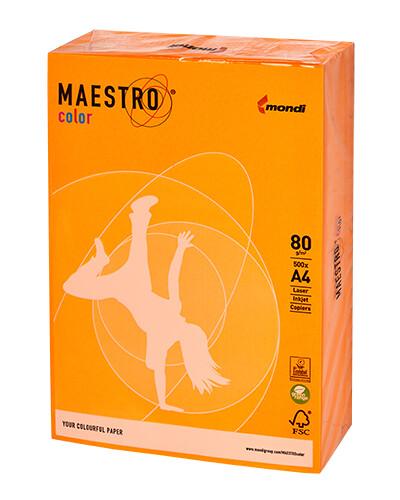 PAPIER KSERO A4 80G OR43 ORANGE