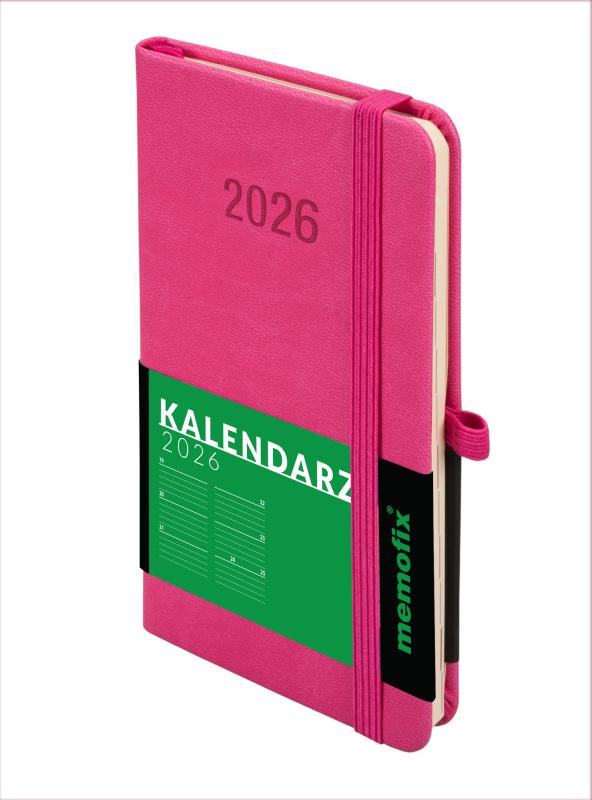 KALENDARZ A6 MEMOFIX TDW RÓŻOWY