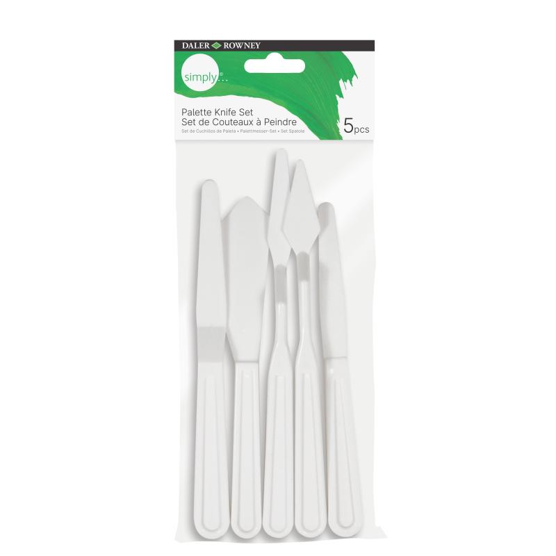 ZESTAW SZPACHELEK PLASTIKOWYCH A/5