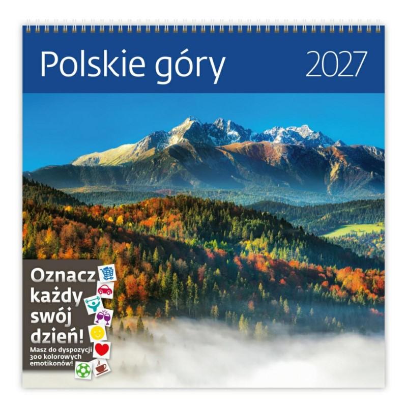 KALENDARZ 30X30 POLSKIE GÓRY 2027