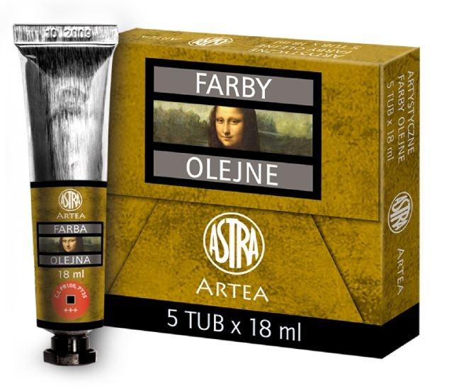 FARBY OL.ART.18ML CZERWONY JASNY