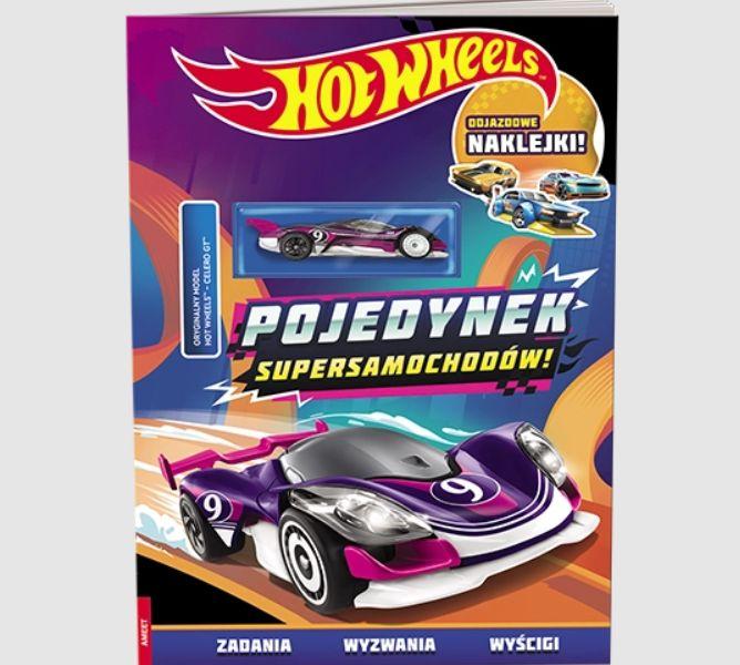 KSIĄŻECZKA MATTEL HOT WHEELS. POJEDYNEK SUPERSAMOCHODÓW!