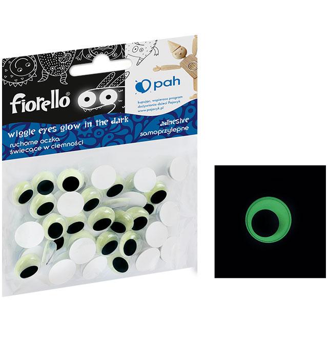 OCZY RUCHOME FIORELLO FLUO SAMOPRZYLEPNE GR-KE50-12F