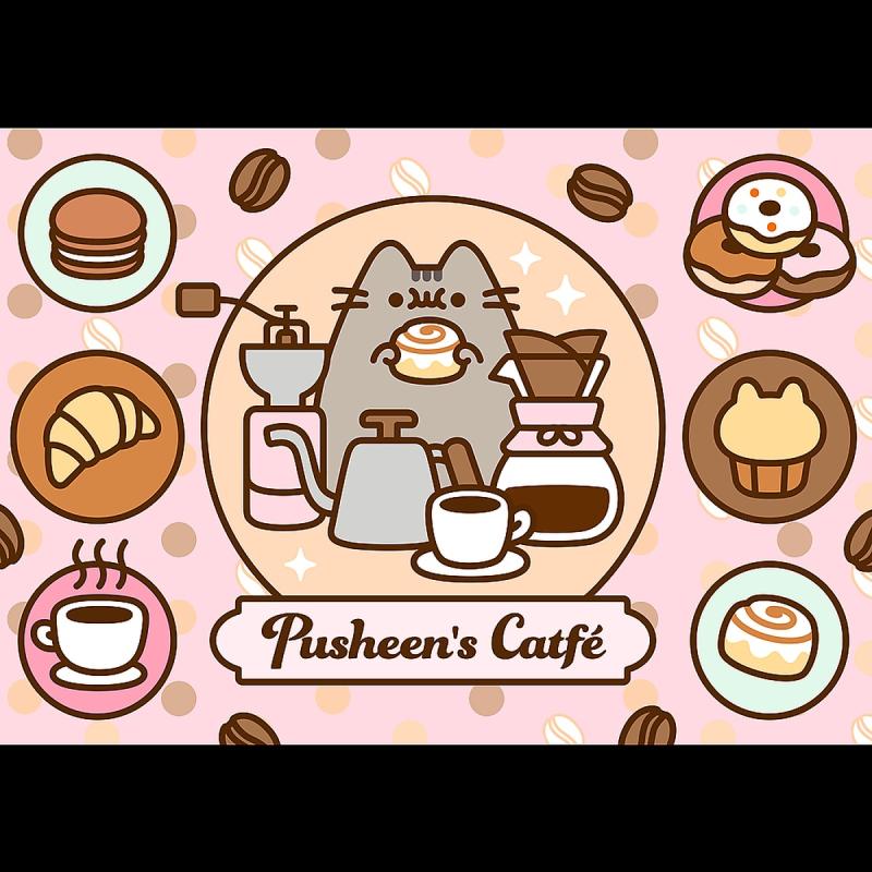 PUZZLE 500 TREFL PUSHEEN W KWIACIARNI