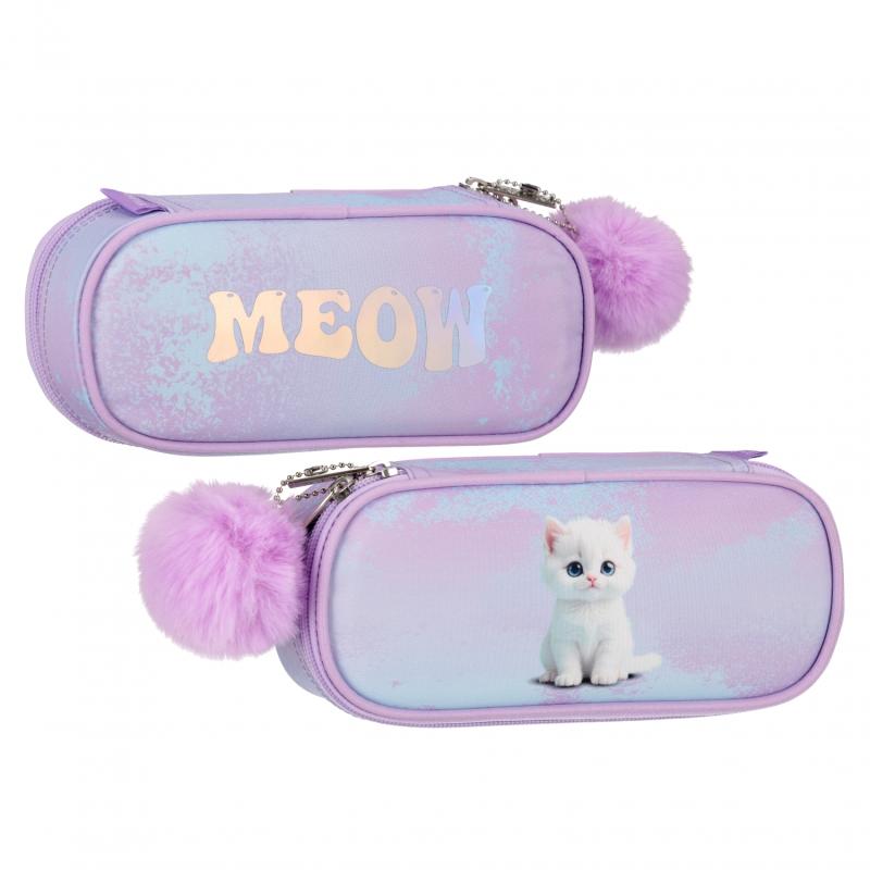 PIÓRNIK SASZETKA OWAL 1ZAM CUTE KITTY STK PB 12 48