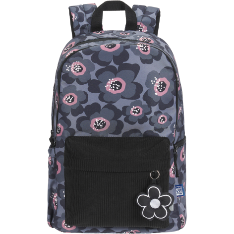 PLECAK SZKOLNY OXFORD BLOOM SZARY