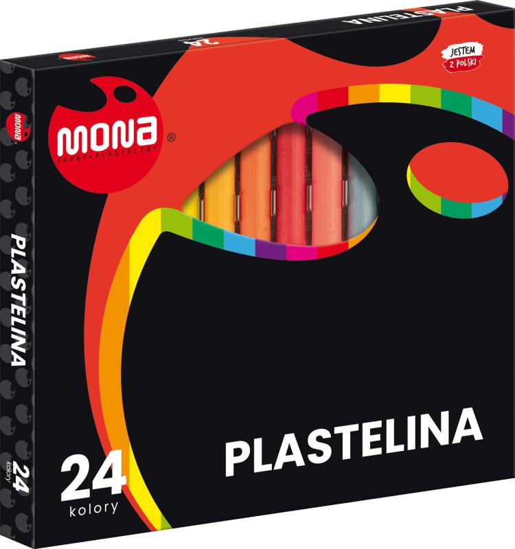 PLASTELINA 24 MONA