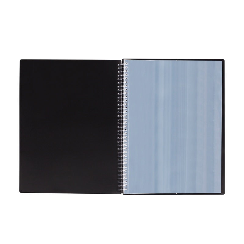 ALBUM OFERTOWY SPIRALNY OXFORD URBAN A4/40 NIEPRZEŹROCZYSTY CZARNY