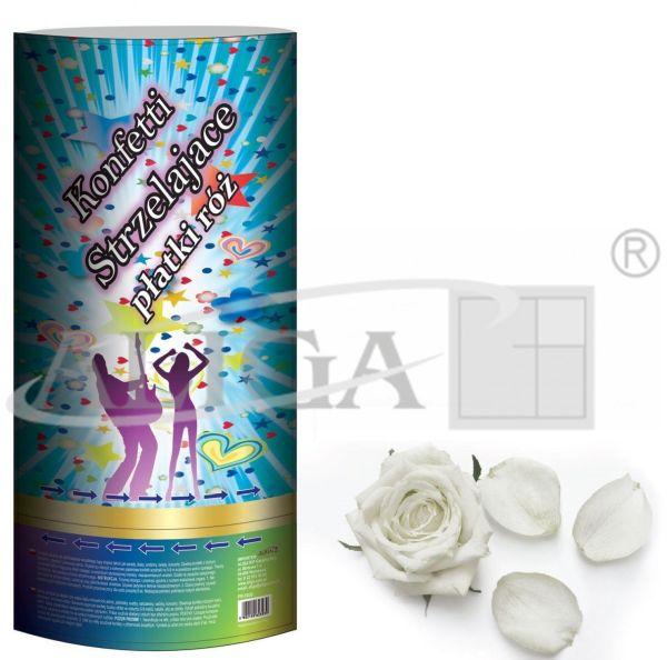 KONFETTI STRZELAJĄCE PP-1030 30CM PŁATKI RÓŻ
