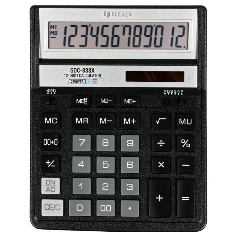 KALKULATOR ELEVEN SDC-888XBK BIUR.