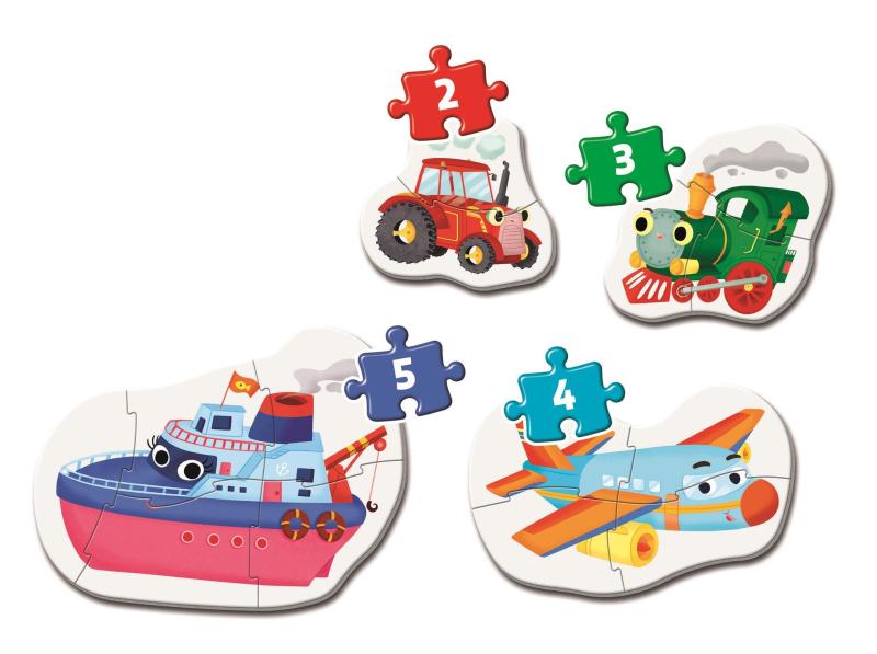 MOJE PIERWSZE PUZZLE MEANS OF TRANSPORT