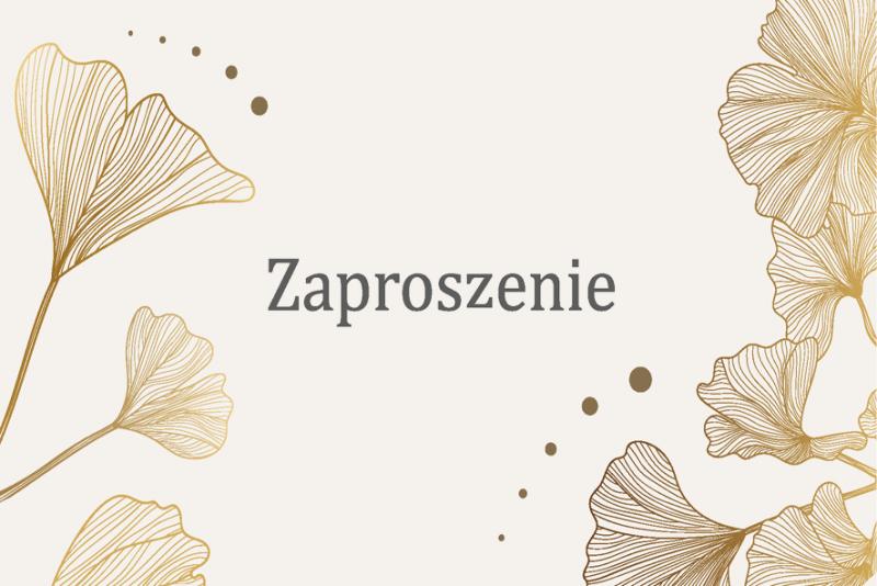 ZAPROSZENIE ZWYKŁE POLMAK