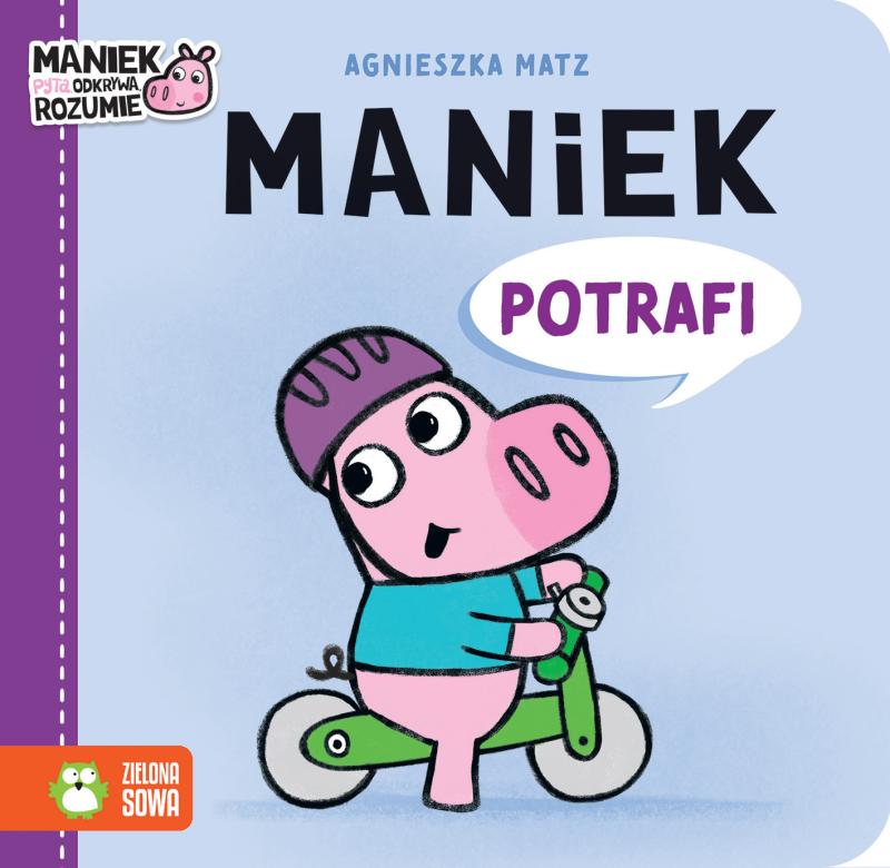 KSIĄŻECZKA MANIEK POTRAFI
