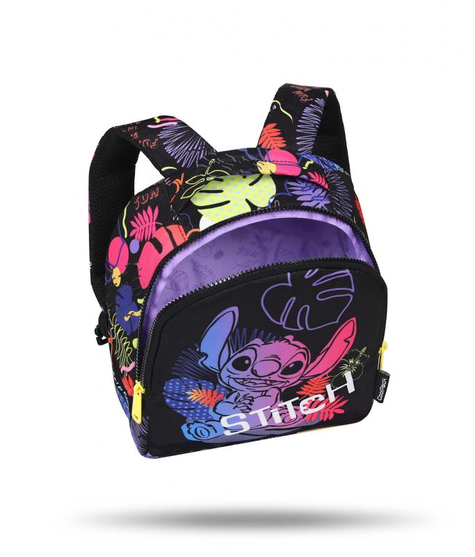 PLECAK DZIECIĘCY (10) PUPPY - STITCH DISNEY BLACK