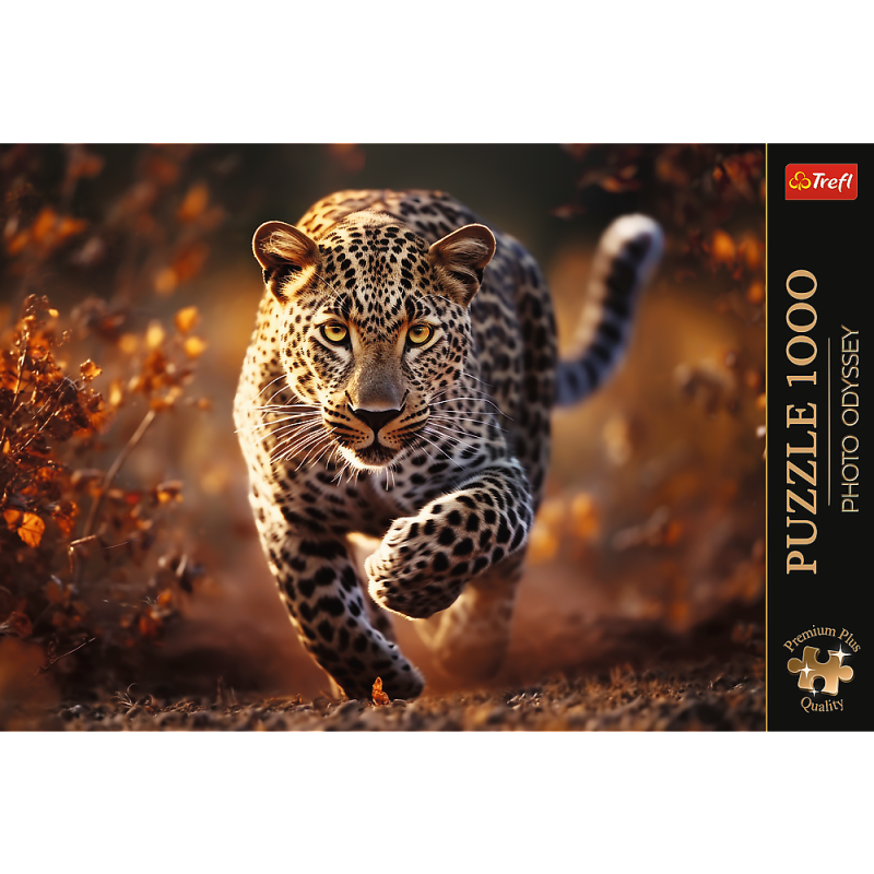PUZZLE 1000 TREFL DZIKI LEOPARD