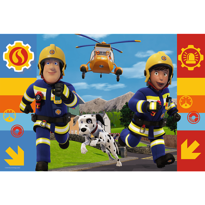 PUZZLE 100 TREFL ZAWSZE POMOCNY STRAŻAK SAM