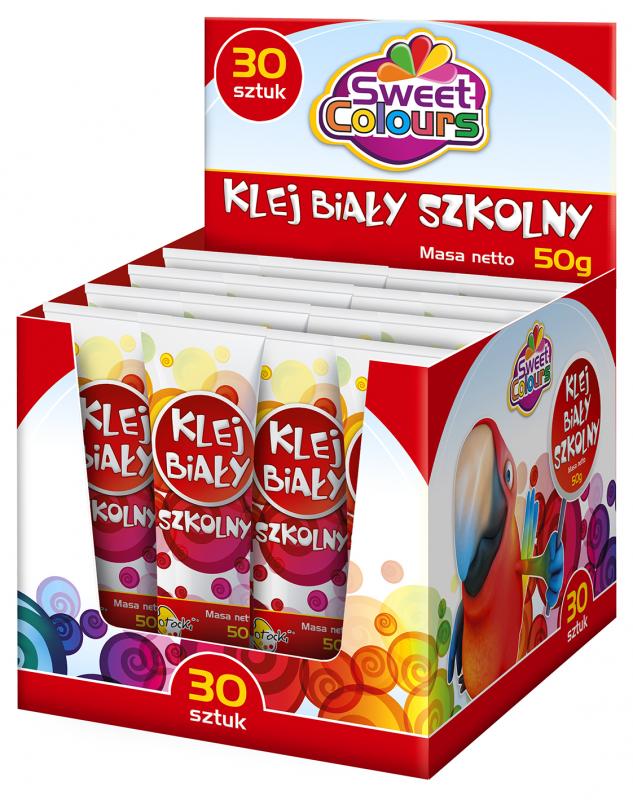 KLEJ SZKOLNY BIAŁY SWEET COLOURS OTOCKI