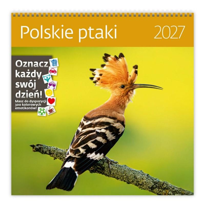 KALENDARZ 30X30 POLSKIE PTAKI 2027