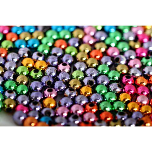 PEREŁKI METALIZOWANE MIX KOLORÓW. 6MM A50G