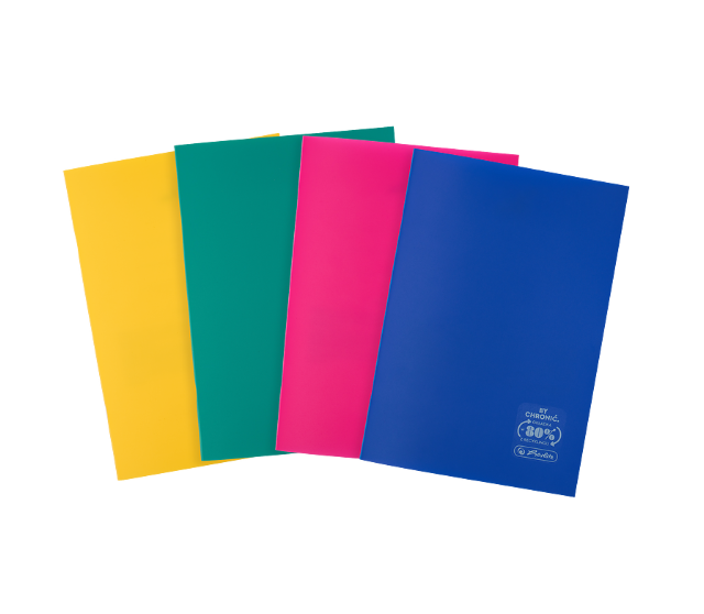 ZESZYT A5/60 = HERLITZ ECO PP COLORS FSC