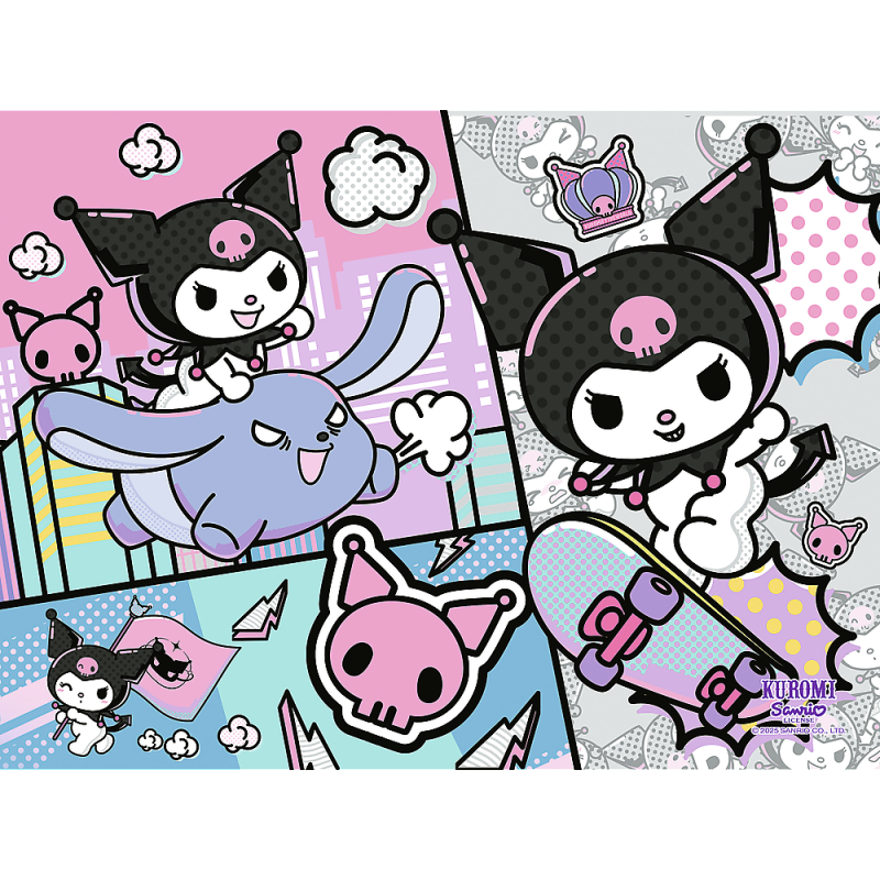 PUZZLE 30 TREFL ZABAWY Z KUROMI HELLO KITTY