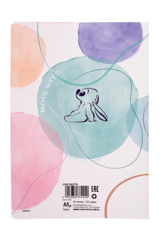 ZESZYT A5/60 # WZÓR 2 - STITCH DISNEY FASHION