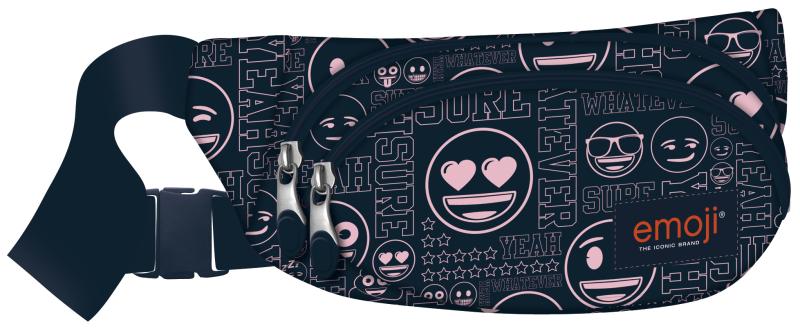 SASZETKA NA PASEK NERKA WB-02 EMOJI PINK CABJ