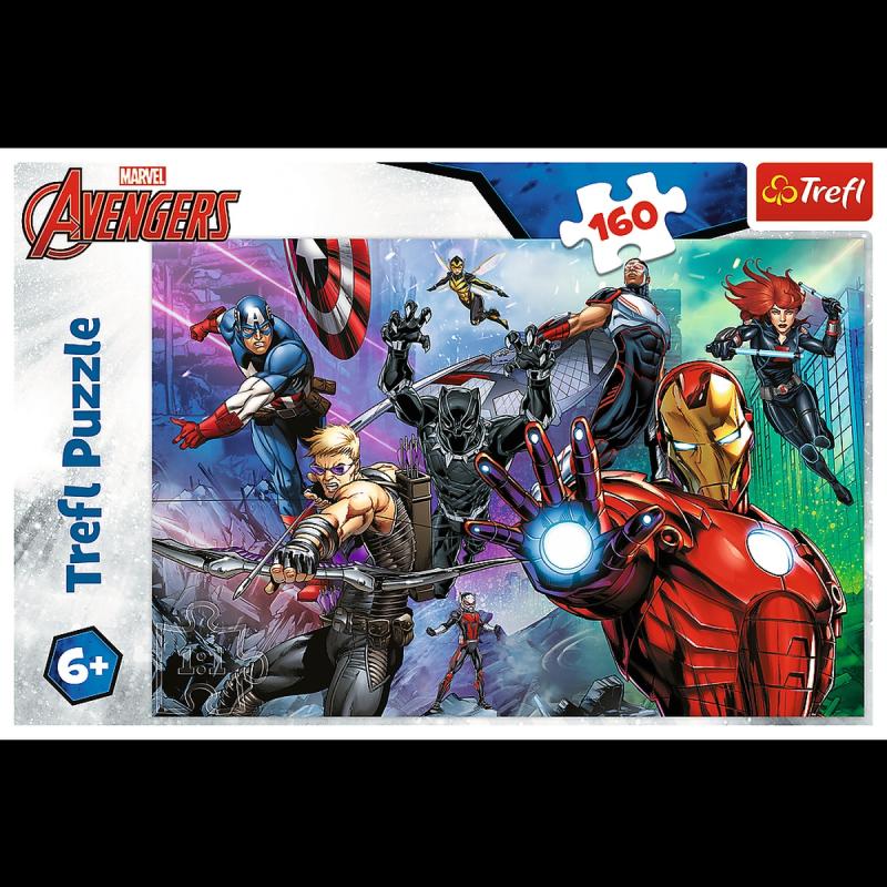 PUZZLE 160 TREFL ZAWSZE GOTOWI BOHATEROWIE AVENGERS