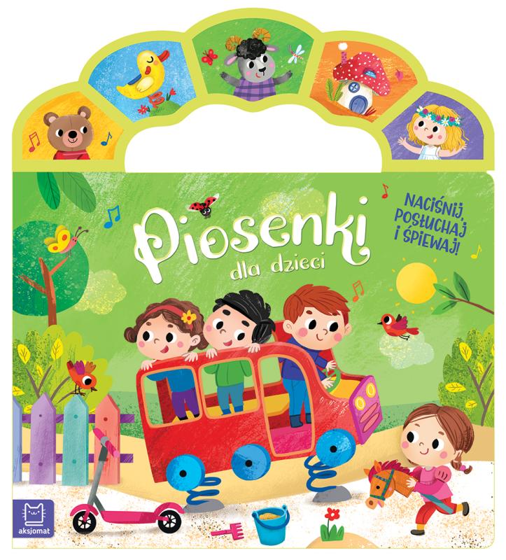 KSIĄŻECZKA PIOSENKI DLA DZIECI NACIŚNIJ POSŁUCHAJ I ŚPIEWAJ !