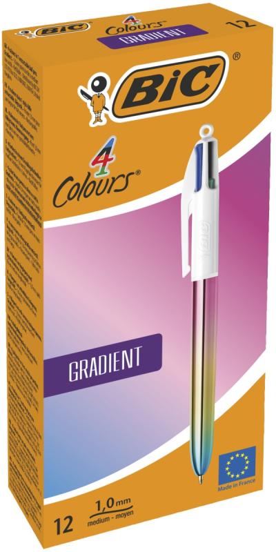 DŁUGOPIS BIC 4-KOLORY COLOURS GRADIENT A/12