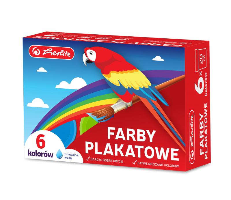 FARBY PLAKATOWE 6/20ML HERLITZ