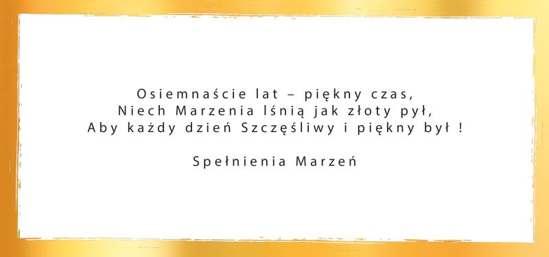 KOPERTA 18 PÓŁ NA PÓŁ