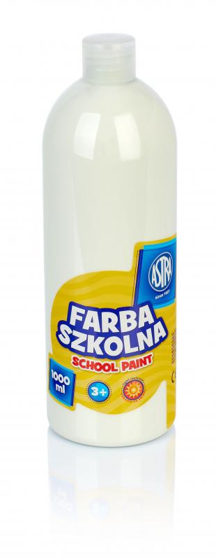 FARBA SZKOLNA ASTRA 1000ML BIAŁA