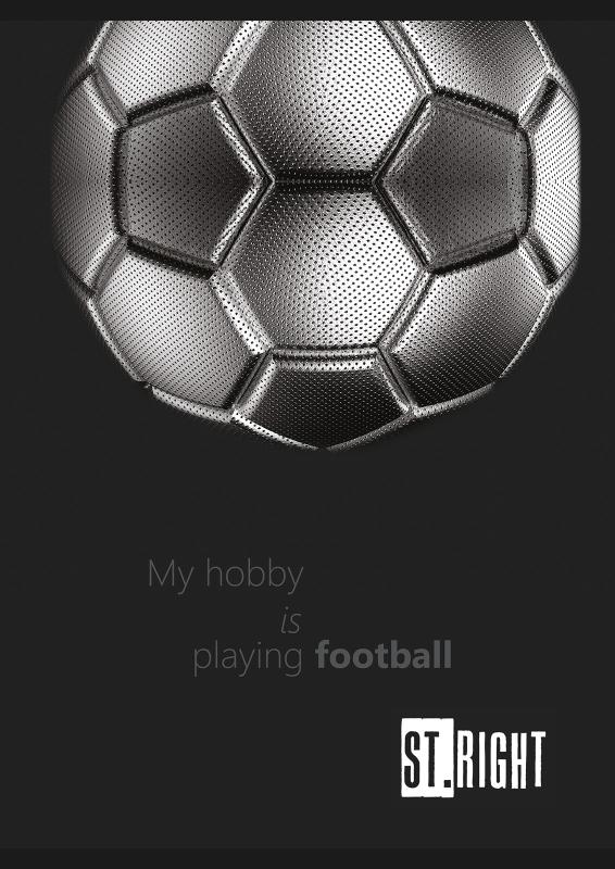 ZESZYT A5/32 # FOOTBALL ENERGY LAMINOWANY