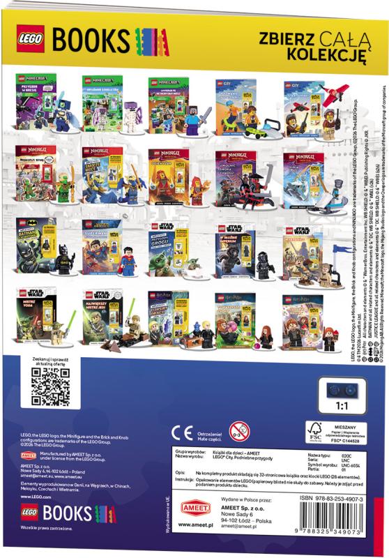 KSIĄŻECZKA LEGO CITY PODNIEBNE PRZYGODY