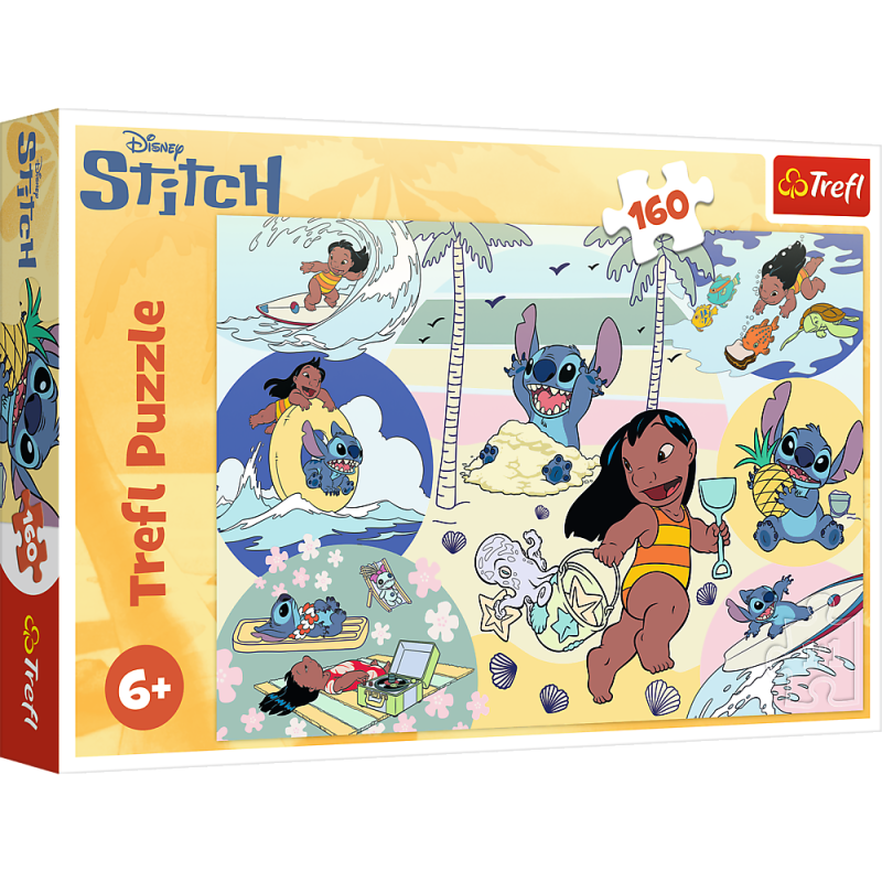PUZZLE 160 TREFL STITCH RZĄDZI