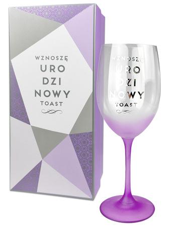 KIELISZEK PASTELOVE-URODZINY TOAST