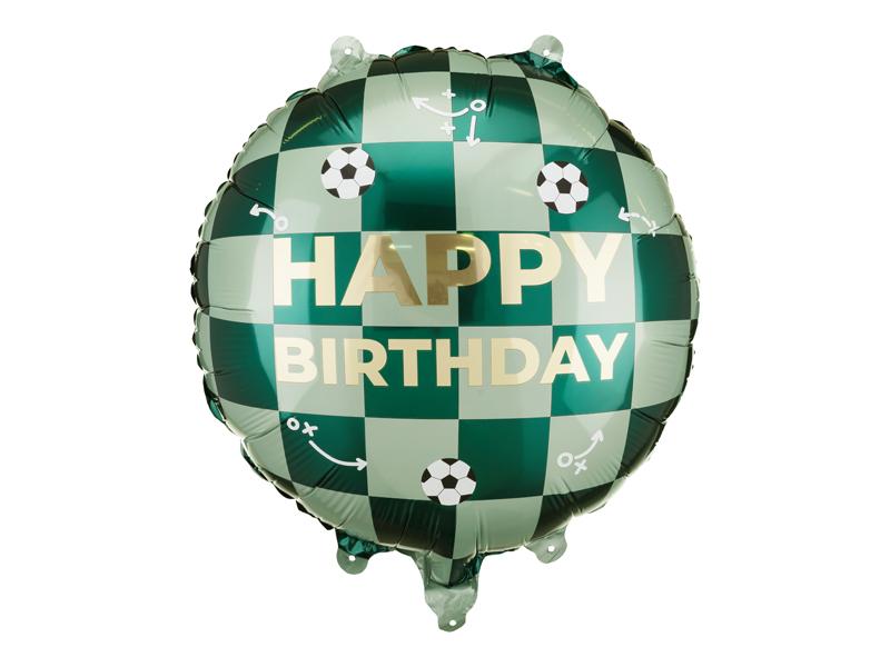 BALON FOLIOWY HAPPY BIRTHDAY PIŁKI 35X35CM MIX