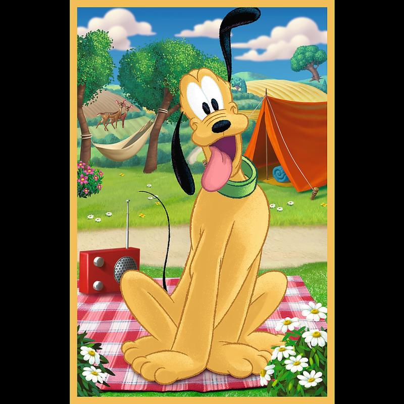 PUZZLE 3X50 TREFL MYSZKI NA WAKACJACH DISNEY