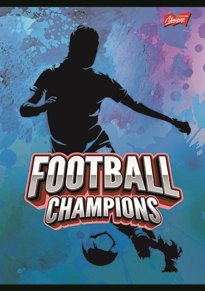 ZESZYT A5/32 # FOOTBALL CHAMPIONS LAMINOWANY