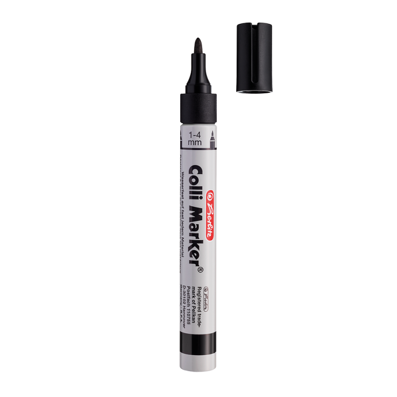 MARKER PERMANENTNY COLI CZARNY (100)
