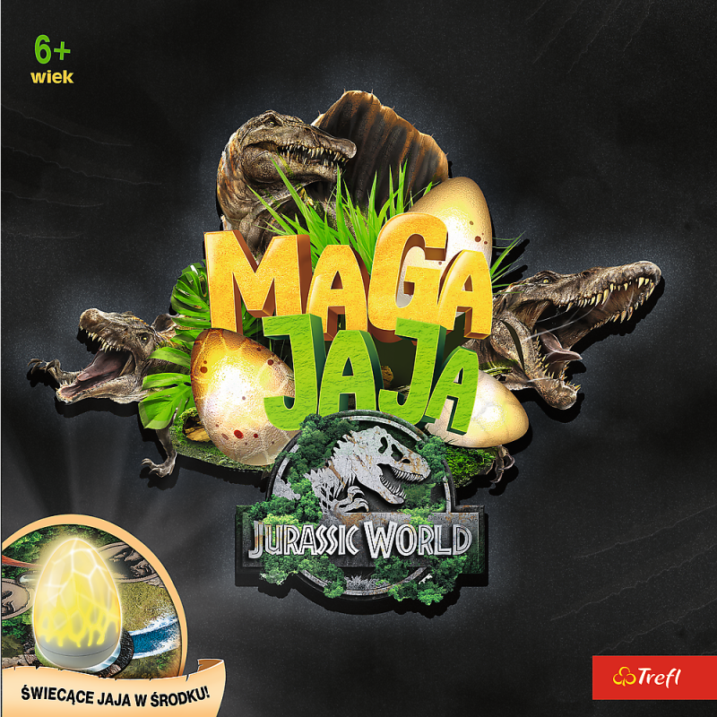 GRA TREFL MEGAJAJA JURASSIC WORLD