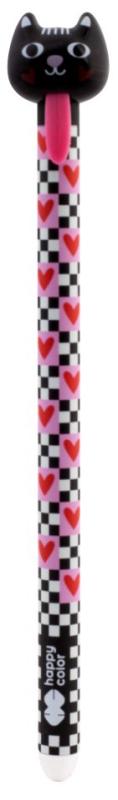 DŁUGOPIS WYMAZYWALNY LOVE CATS AUTMATYCZNY 0.5MM NIEBIESKI A/36 36 GDD WALENTYNKI