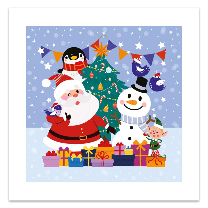 PUZZLE W RAMCE 49 ELEMENTÓW BN CHRISTMAS TREE #ŚWIĘTA