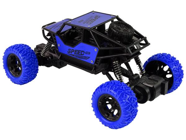 AUTO ZDALNIE STEROWANE TERENOWE R/C 1:18 NIEBIESKIE
