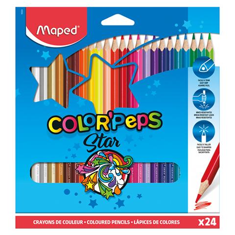 KREDKI 24 MAPED COLORPEPS