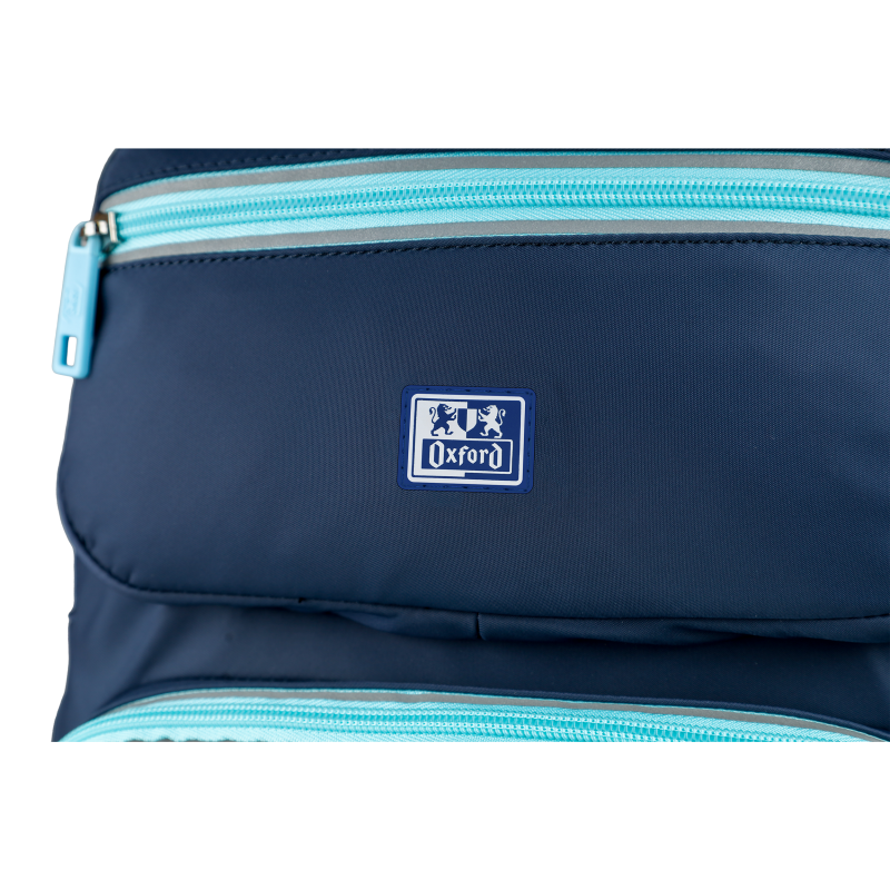 PLECAK OXFORD BI-COLOR RPET GRANATOWY