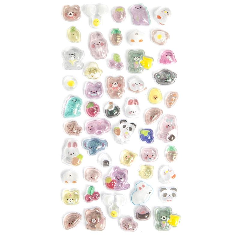 NAKLEJKI CANDY DROPS, 53 SZT. - KALEIDOSCOPIC
