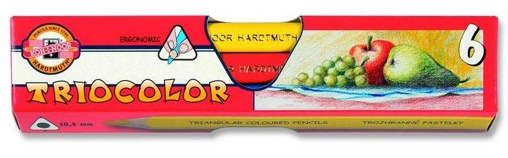 KREDKI 6 KOHINOR TRIOCOLOR